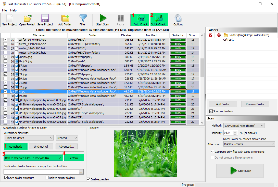 Duplicate File Finder Professional 2023.14 downloading